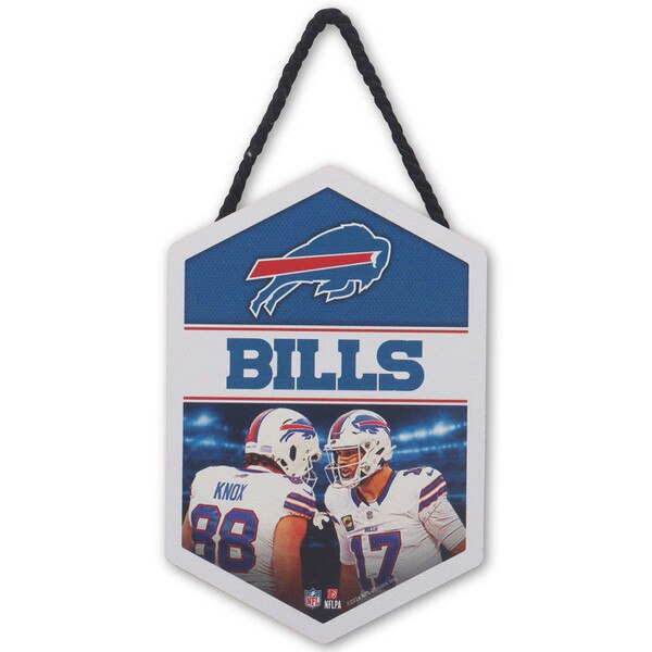 Buffalo Bills Stadium Lights Hanging Wood Open Road Brands ShopORB